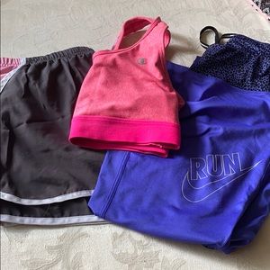 Workout clothes bundle